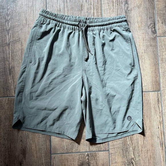 Free Fly Men's Lined Swell 8" Shorts Coastal Sage Size Medium - Picture 1 of 8